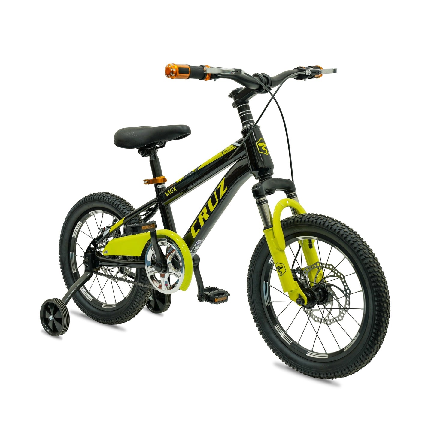 VAUX Cruz Kids Bike 16 Inch - Yellow - Marah Kids
