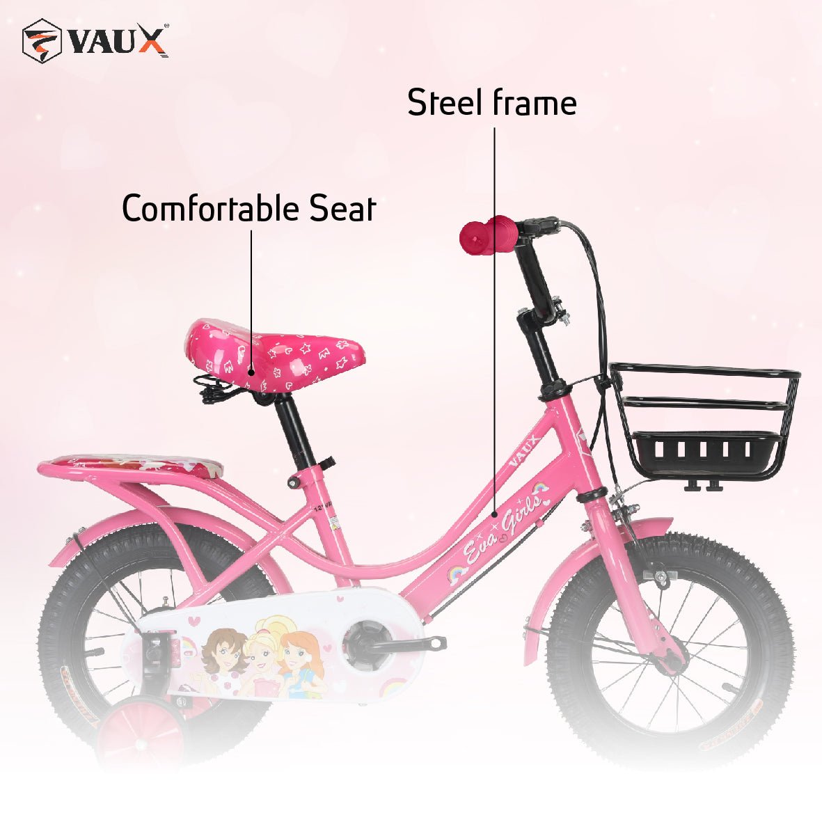 VAUX Eva 16" Girls Bike - Pink - Marah Kids