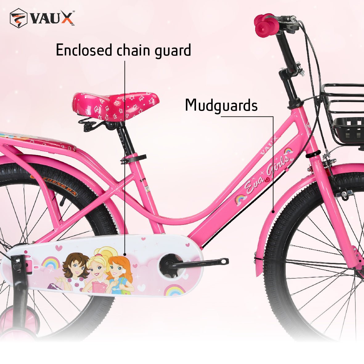 VAUX Eva 20" Girls Bike - Dark Pink - Marah Kids
