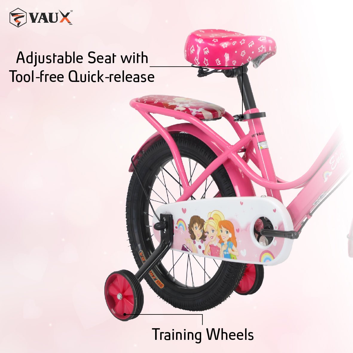 VAUX Eva 20" Girls Bike - Dark Pink - Marah Kids