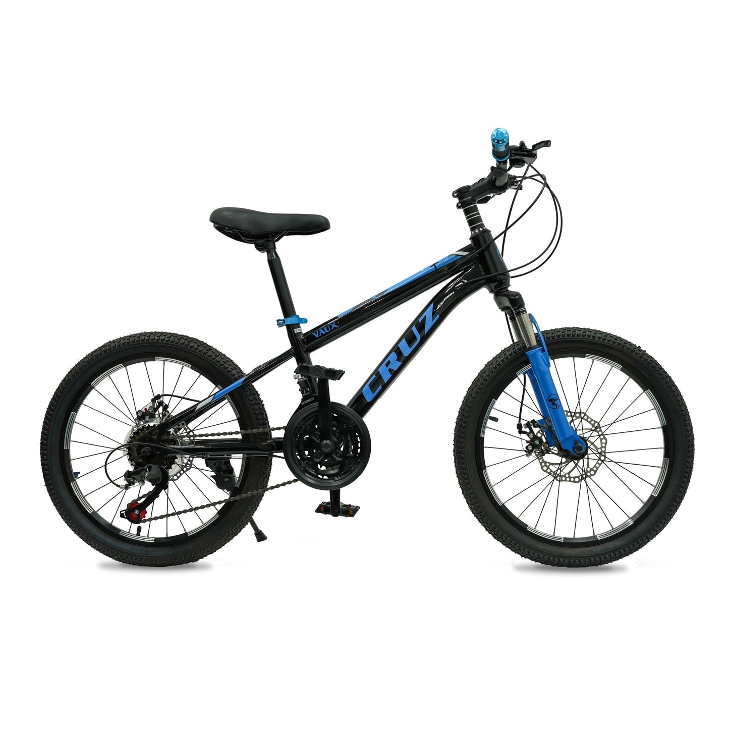 Vaux Cruz Kids Bike 20 Inch 21 Speed - Blue - Marah Kids