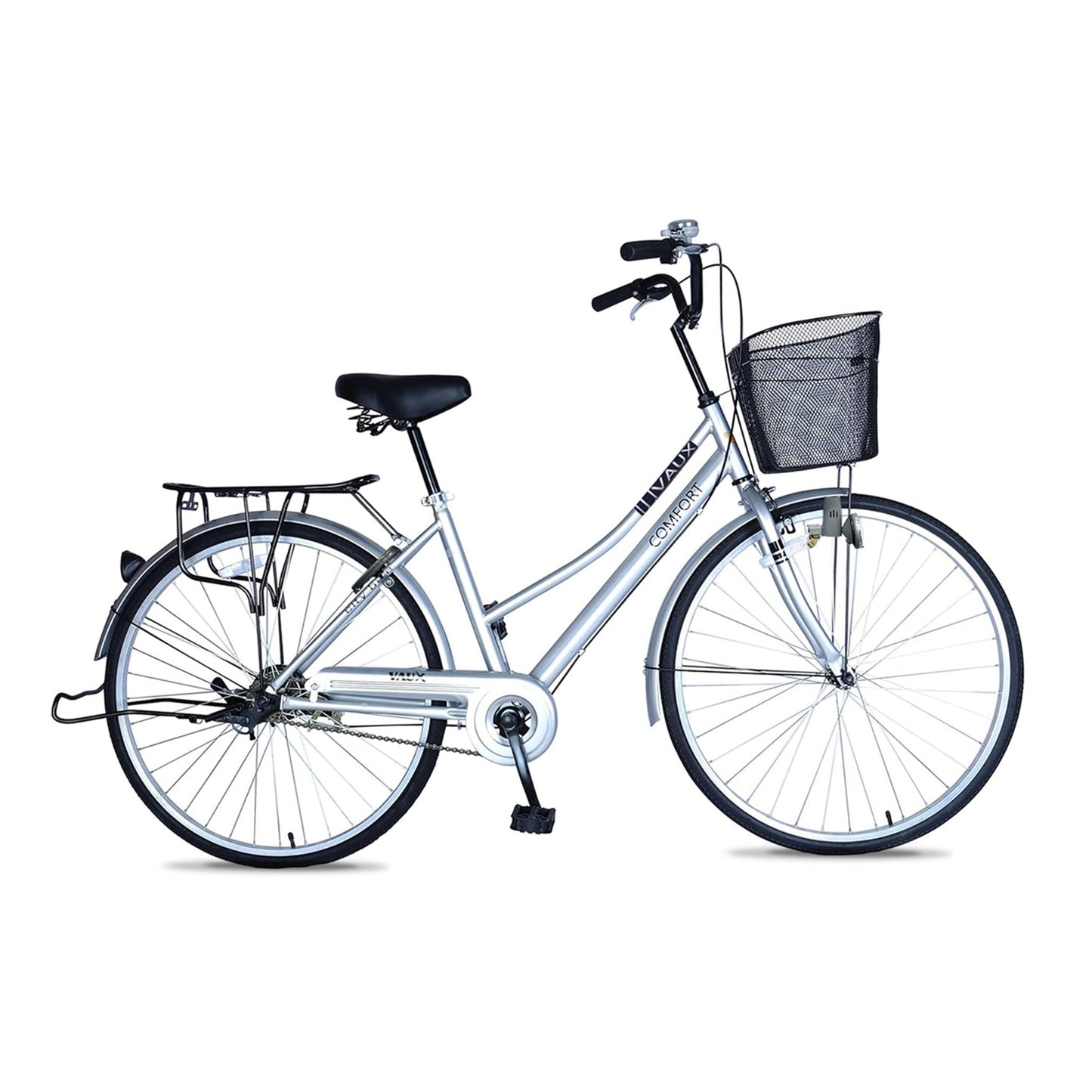 VAUX Comfort City Bike 26" 6 Speed - Black - Marah Kids