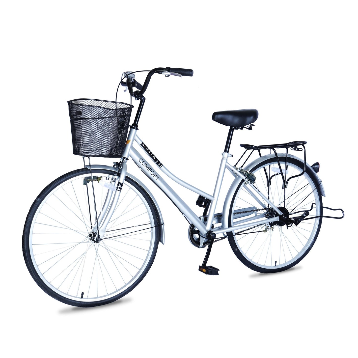 VAUX Comfort City Bike 26" 6 Speed - Black - Marah Kids
