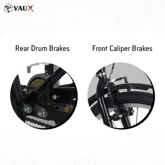 Vaux 24" Tricycle - Black - Marah Kids