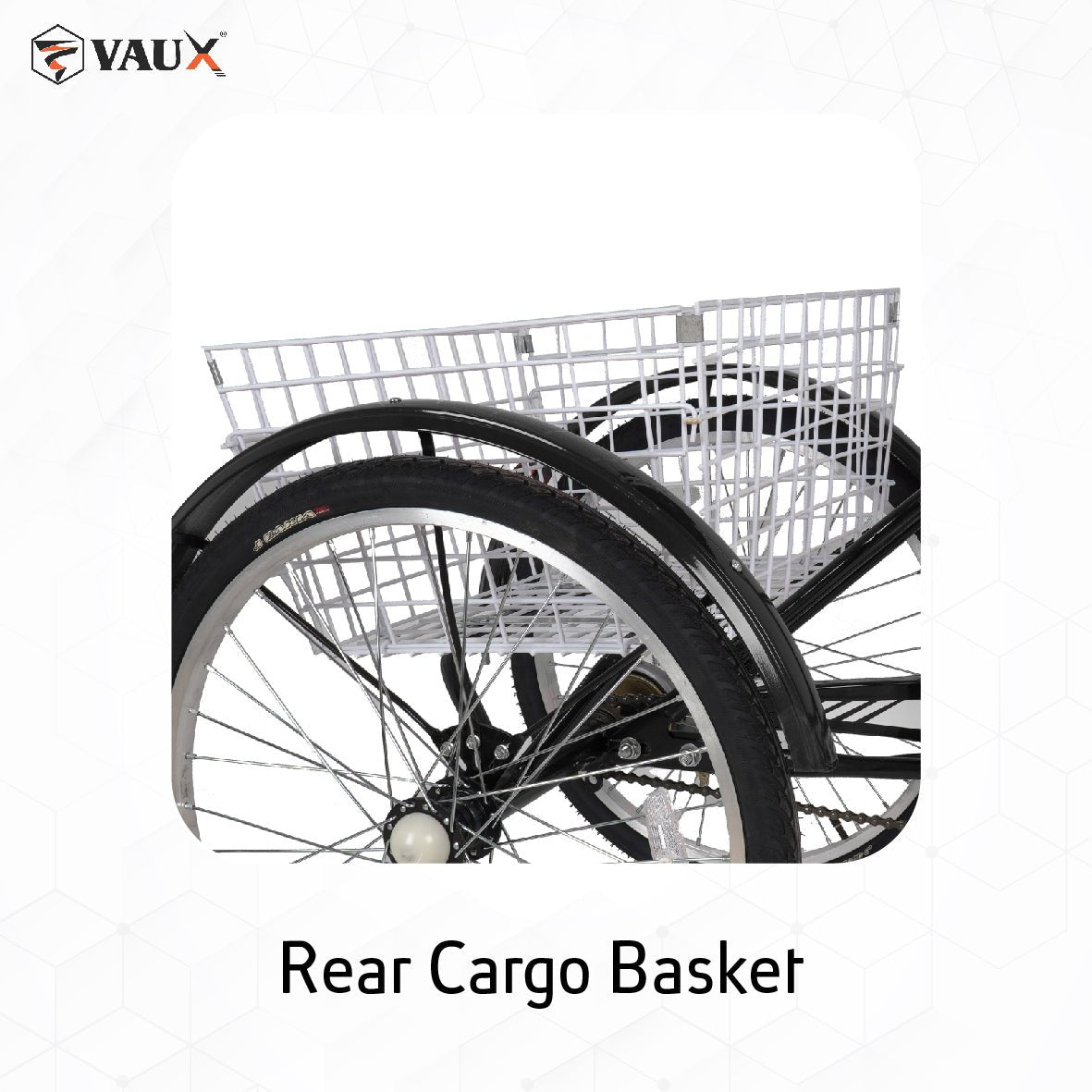Vaux 24" Tricycle - Blue - Marah Kids