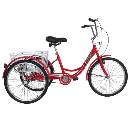 Vaux 24" Tricycle - Red - Marah Kids
