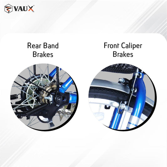 VAUX Comfort City Bike 26" 6 Speed - Black - Marah Kids