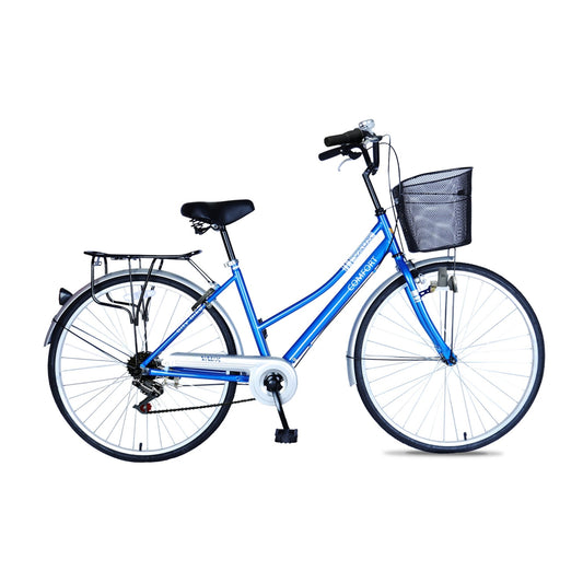 VAUX Comfort City Bike 26" 6 Speed - Blue - Marah Kids