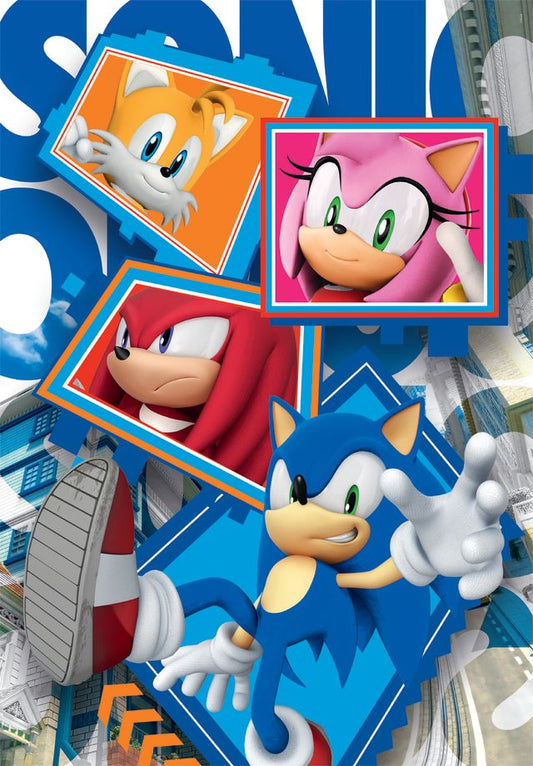Clementoni Puzzle Sonic with Friends 104 - pieces - Marah Kids