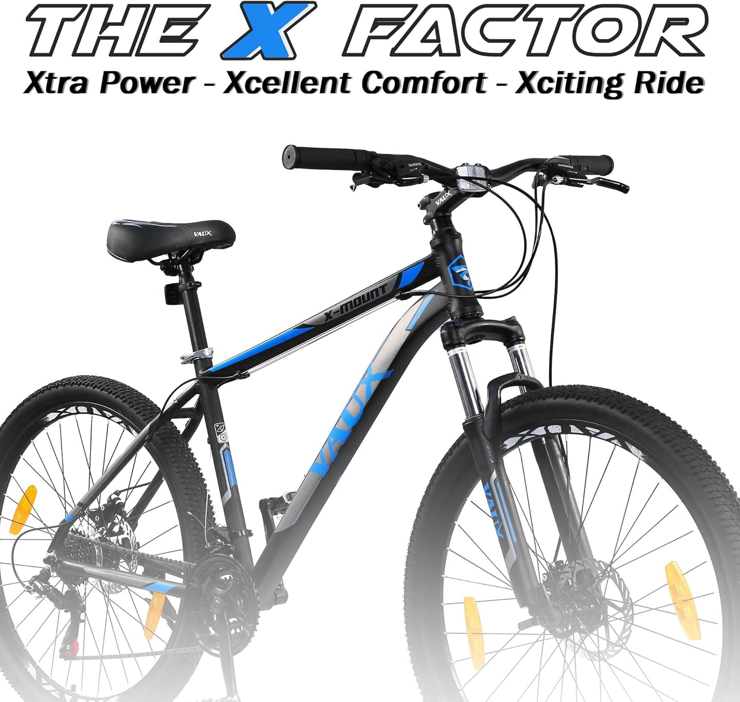 VAUX X - Mount 27.5" Mountain Bike - Black - Marah Kids