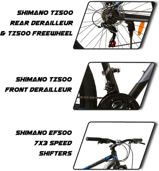 VAUX X - Mount 27.5" Mountain Bike - Black - Marah Kids