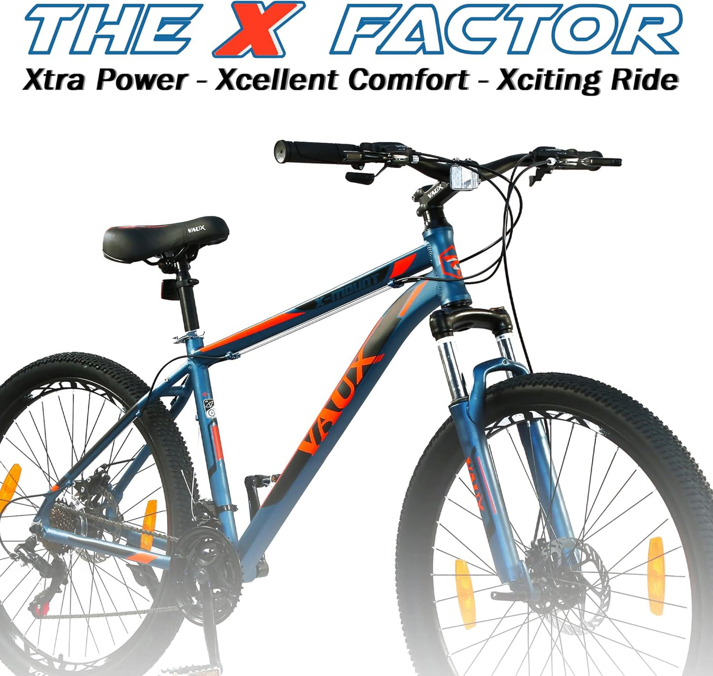 VAUX X - Mount 27.5" Mountain Bike - Blue - Marah Kids