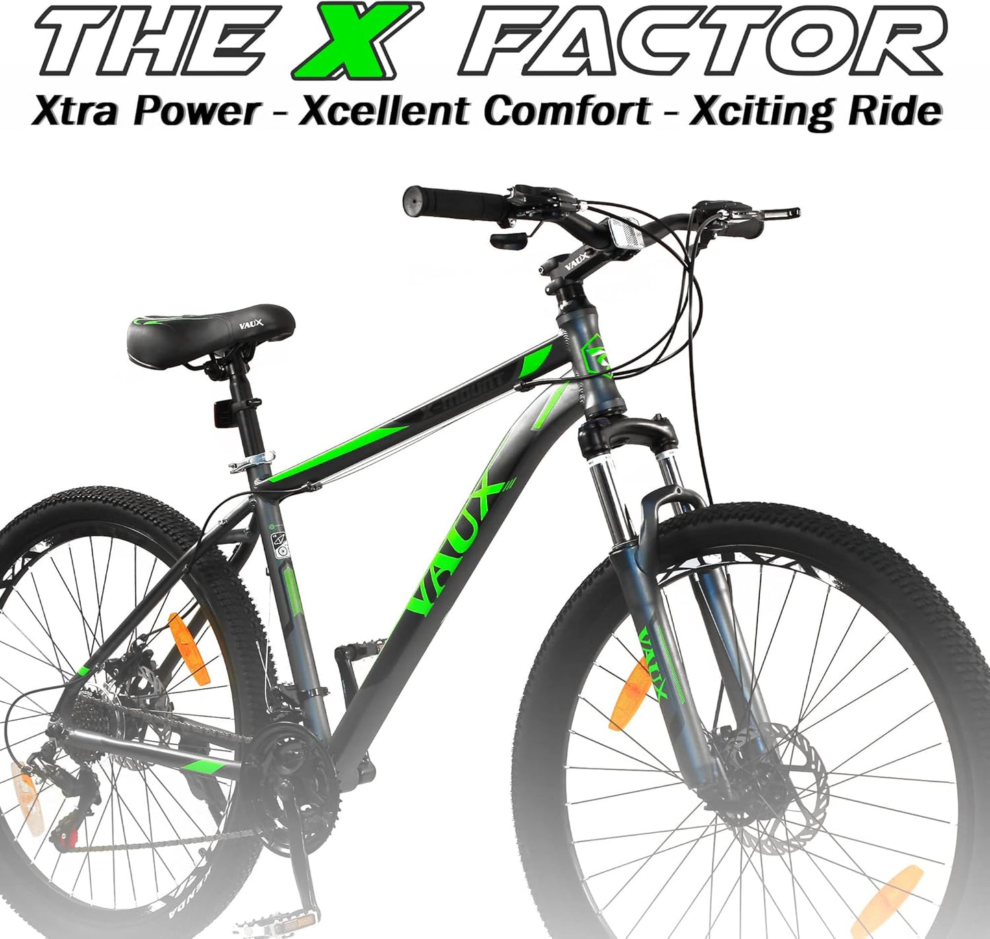 VAUX X - Mount 27.5" Mountain Bike - Grey - Marah Kids