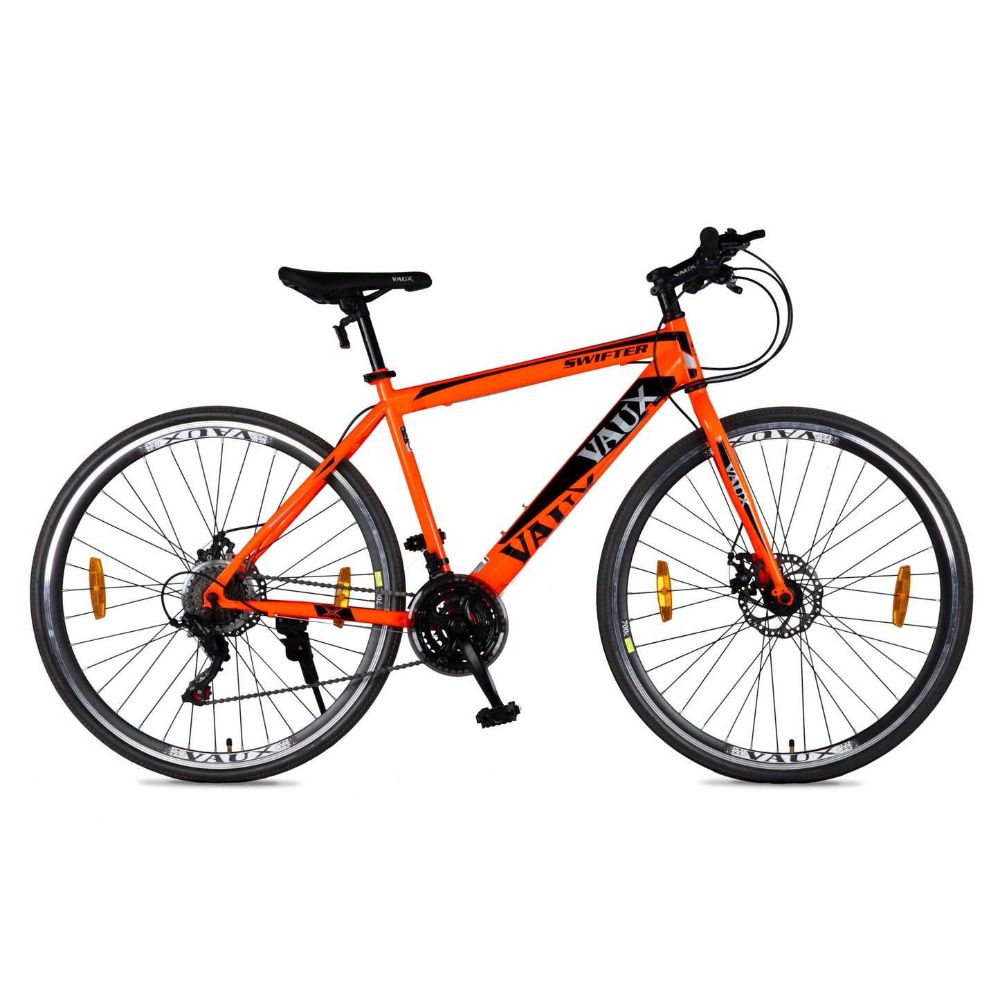 VAUX Swifter Hybrid Road Bike 700C - Orange - Marah Kids