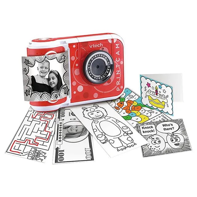 Vtech KIDIZOOM PRINTCAM,RED, - Marah Kids
