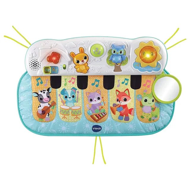 VTech – Lil’ Critters Play & Dream Musical Piano | Baby Musical Toy Mat with Sounds for Boys & Girls | Soothing & Playful Music - Multicolor - Marah Kids