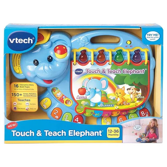 VTech Touch and Teach Elephant Book - Marah Kids