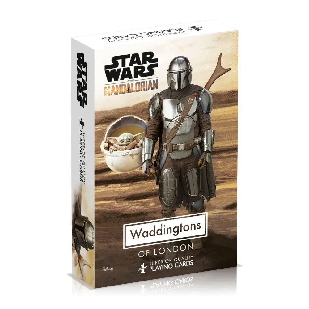 WADDI LICENSE MADALORIAN PCARDS ENG UK12 - Marah Kids