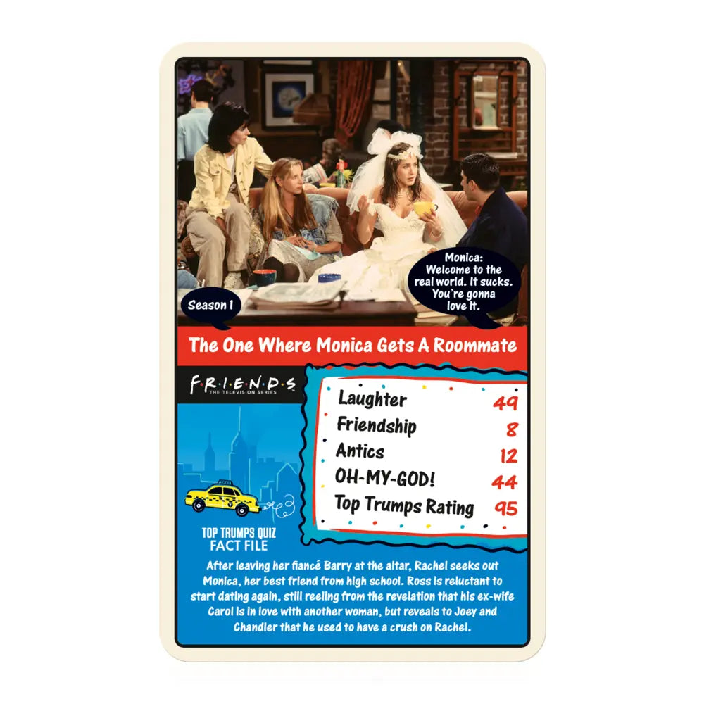 Wmoves - Toptrumps Friends Tv Series Ltd Edition
