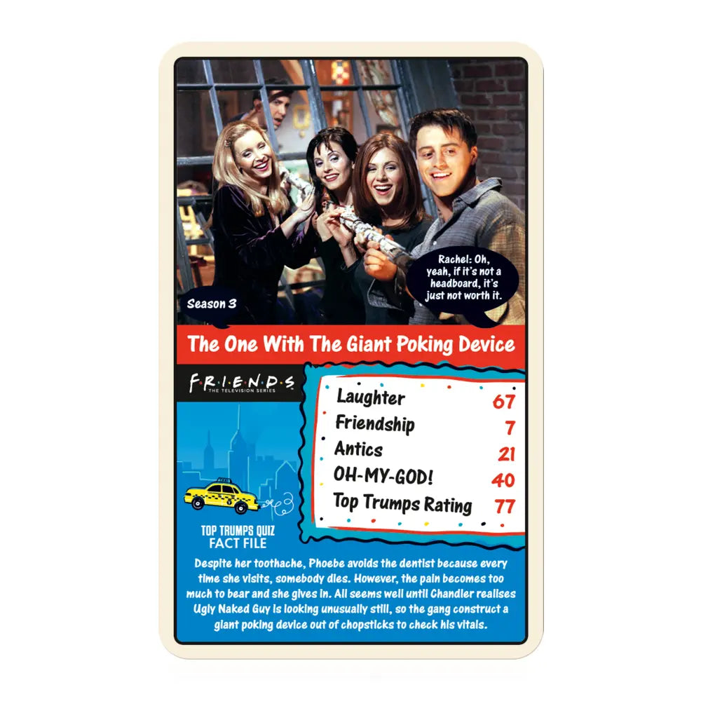 Wmoves - Toptrumps Friends Tv Series Ltd Edition