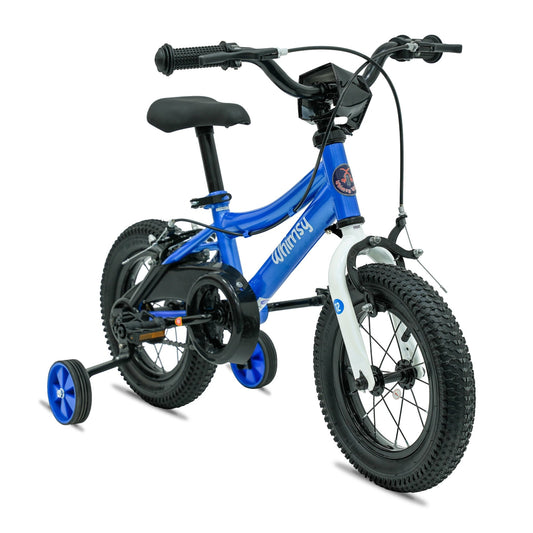 Whimsy Wheels Classic 12" Kids Bike - Blue - Marah Kids