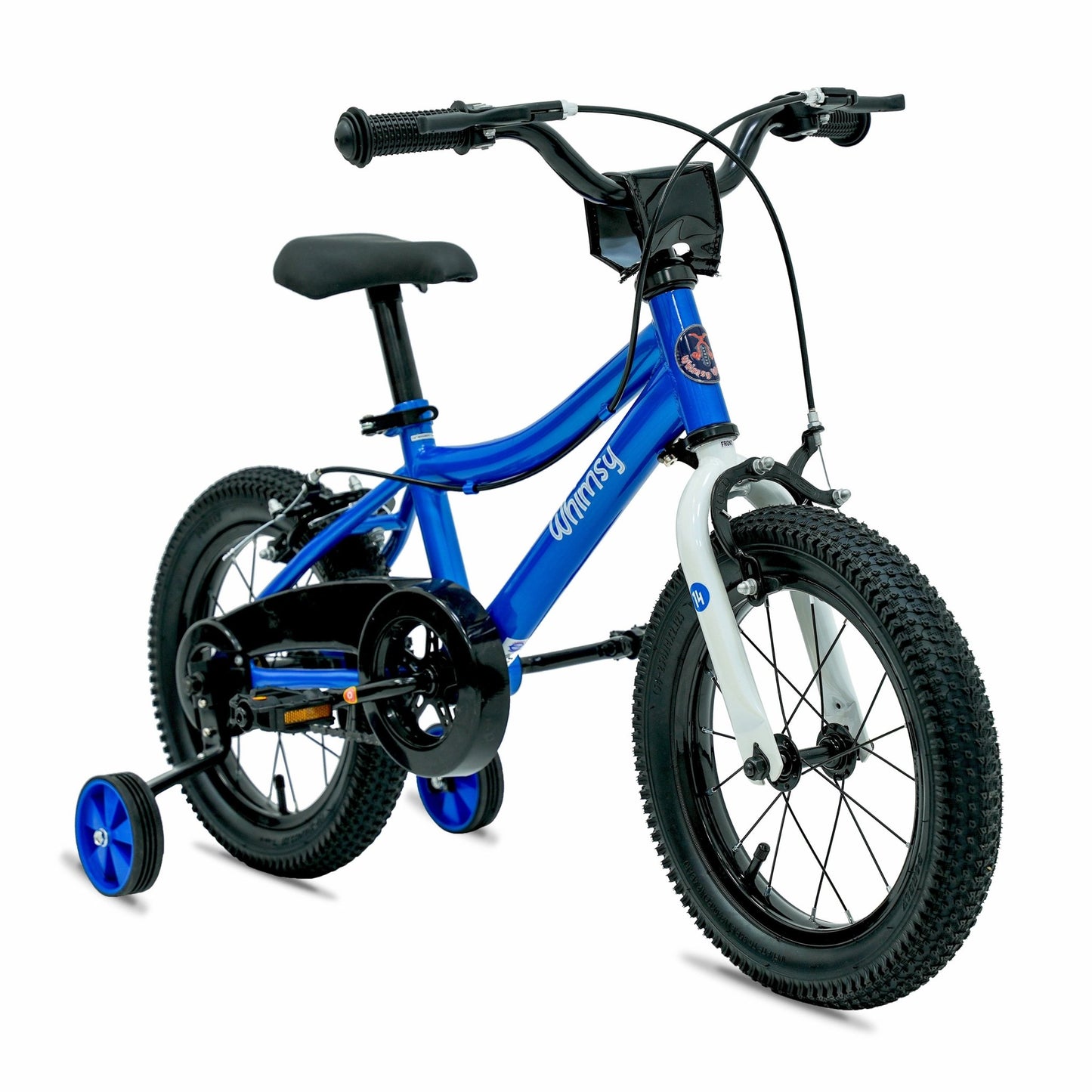 Whimsy Wheels Classic 14" Kids Bike - Blue - Marah Kids