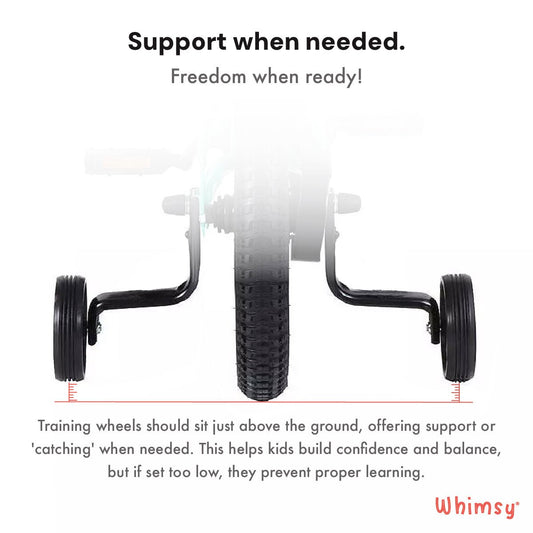 Whimsy Wheels Classic 14" Kids Bike - Green - Marah Kids