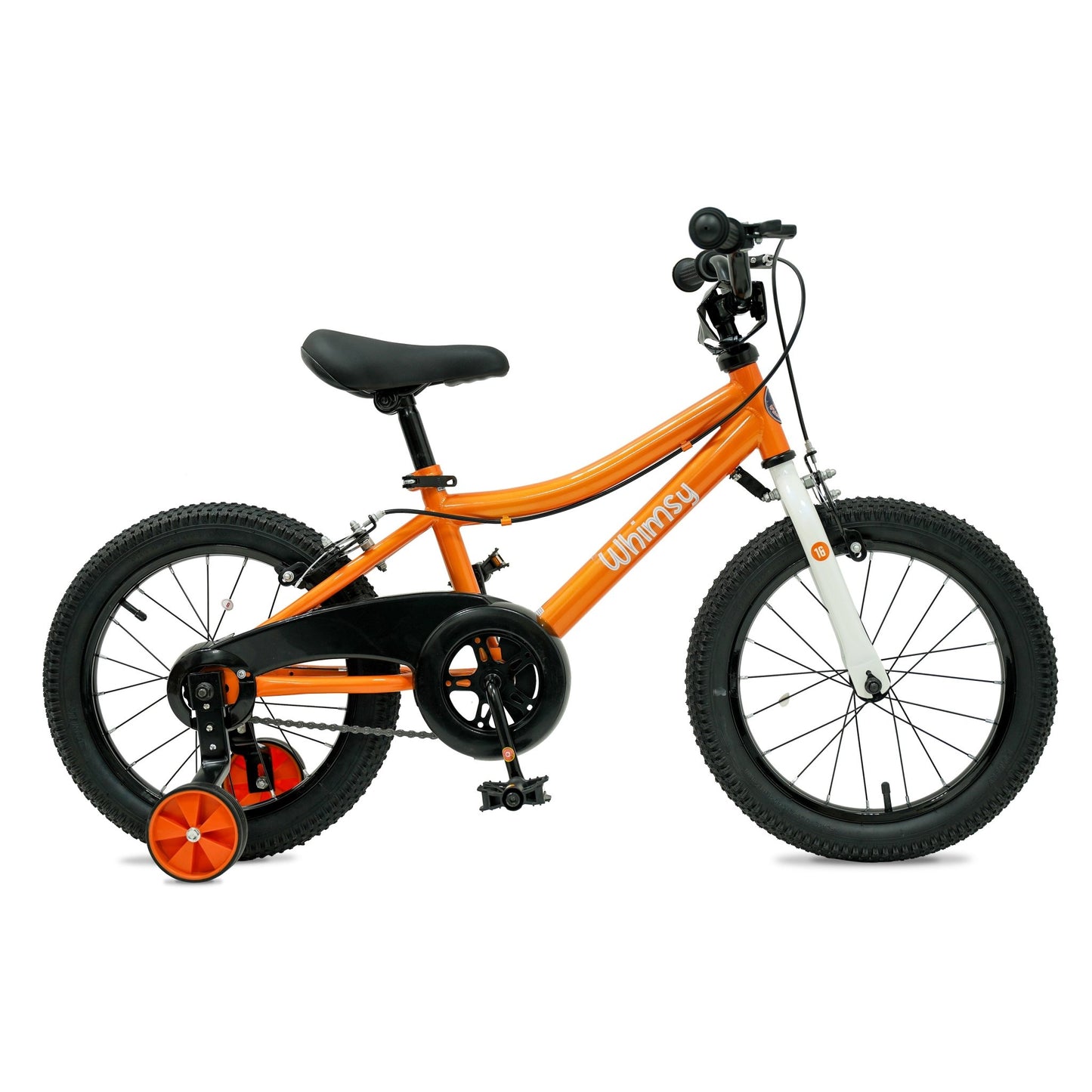 Whimsy Wheels Classic 16" Kids Bike - Orange - Marah Kids