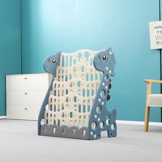 Lovely Baby - Giraffe Bookshelf - Blue - Marah Kids