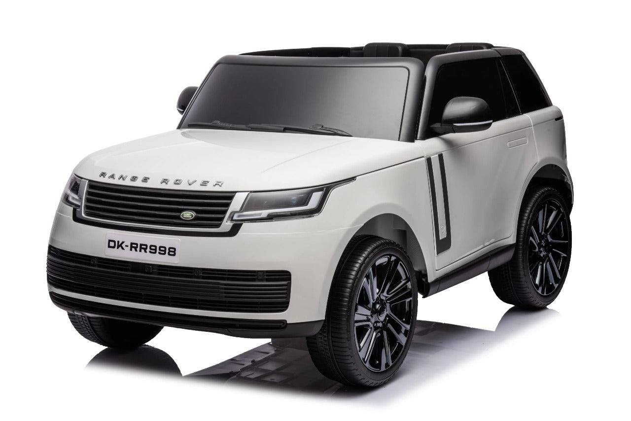 Range Rover Kids Ride-on Car - White (12V 14AH) aged 3 to 7 years