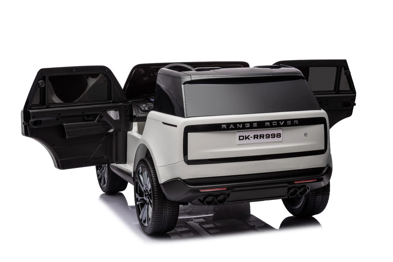 Range Rover Kids Ride-on Car - White (12V 14AH) aged 3 to 7 years