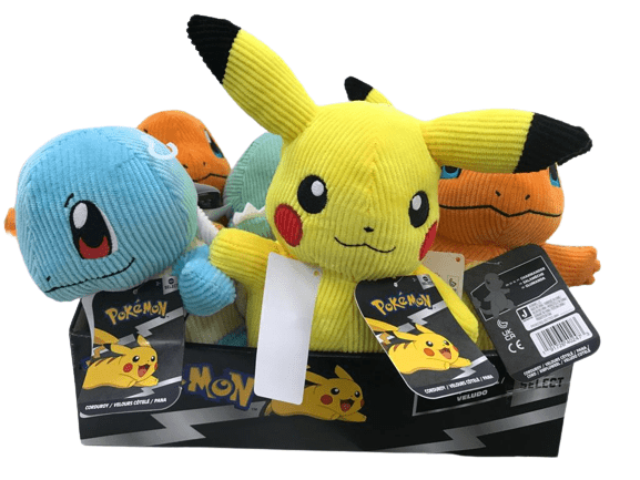 Jaswar - Pokemon Plush Corduroy 8" Asst - Marah Kids