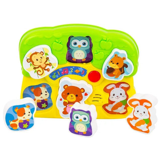Winfun - Lights ‘N Sounds Animal Puzzle - Marah Kids