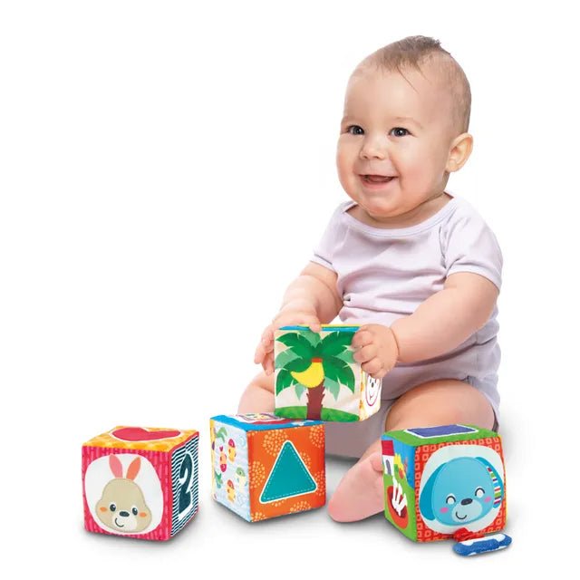 Winfun - Animal Pals Soft Blocks - Marah Kids
