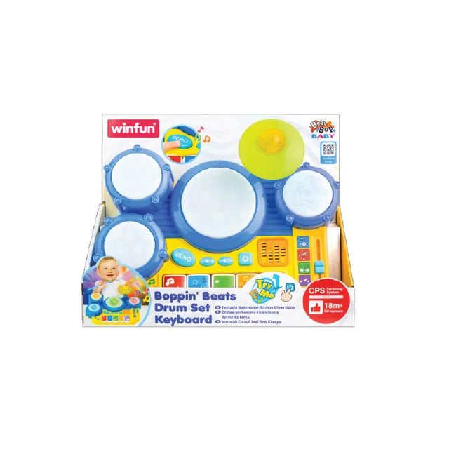 Winfun -Boppin' Beats Drum Set Keyboard
