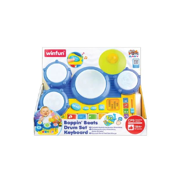 Winfun - Boppin' Beats Drum Set Keyboard - Marah Kids