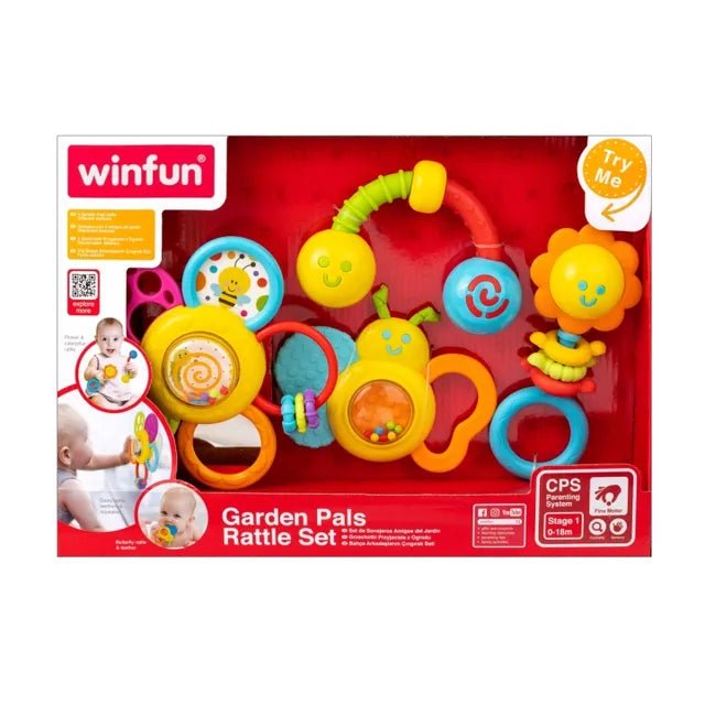 Winfun - Garden Pals Rattle Set - Marah Kids