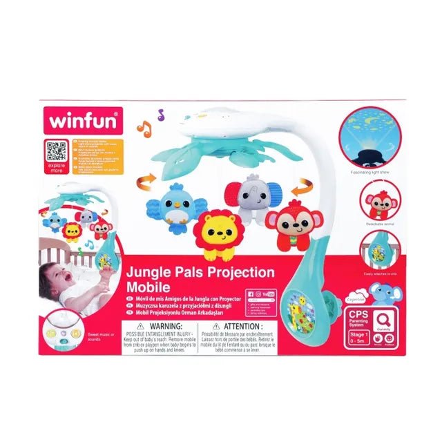 Winfun - Jungle Pals Projection Mobile - Marah Kids