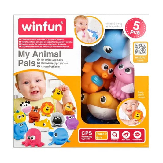 Winfun - Splash 'N Squirt Ocean Pals - 5pcs - Marah Kids