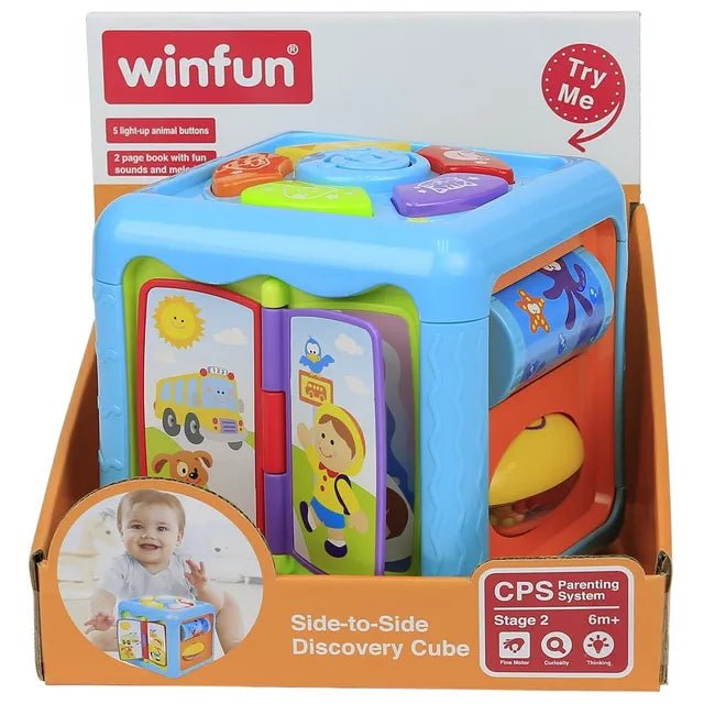 Winfun - Side - to - Side Discovery Cube - Marah Kids