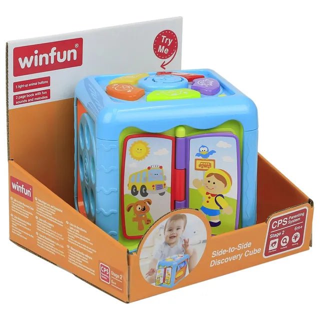 Winfun - Side - to - Side Discovery Cube - Marah Kids