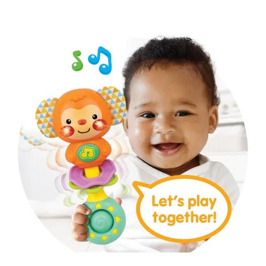 Winfun - Sing - With - Me Rattle - Monkey - Marah Kids