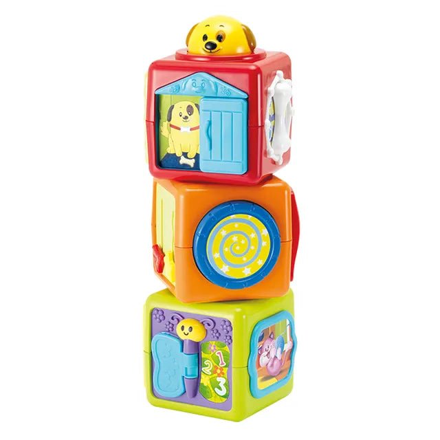 Winfun - Stack ’N Play Activity Blocks - Marah Kids