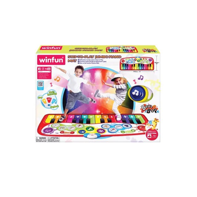 Winfun - Step - to - Play Jumbo Piano Mat - Marah Kids