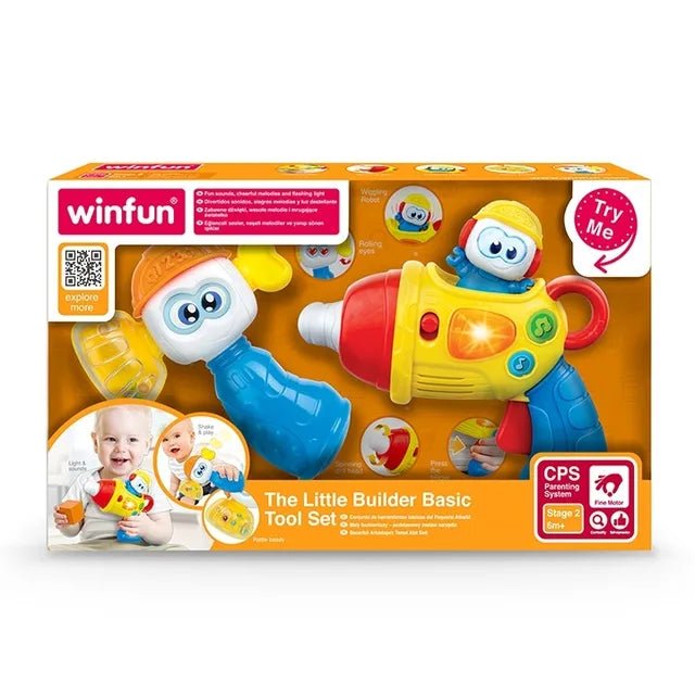 Winfun - The Little Builder Basic Tool Set - Marah Kids