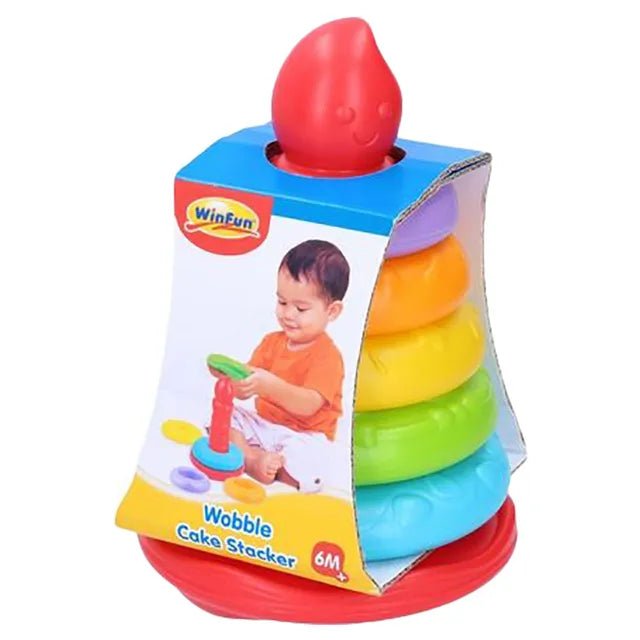 Winfun - Sensory Wobble Stacker - Marah Kids