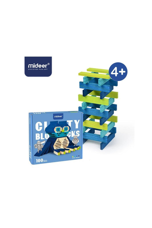 Wooden City Blocks - Cool - Marah Kids