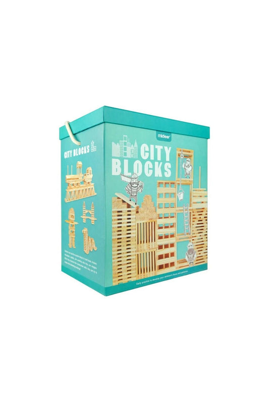 Wooden City Blocks - Marah Kids