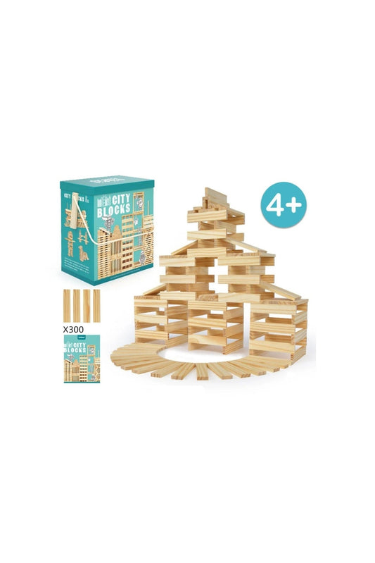 Wooden City Blocks - Marah Kids