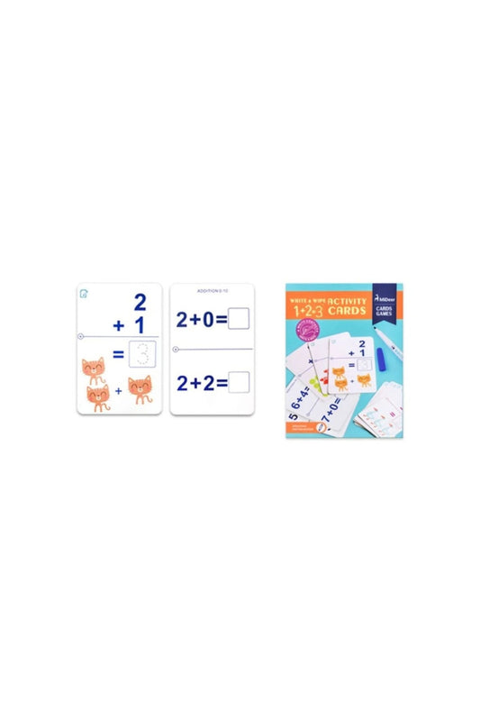 Write & Wipe Cards Maths - Marah Kids